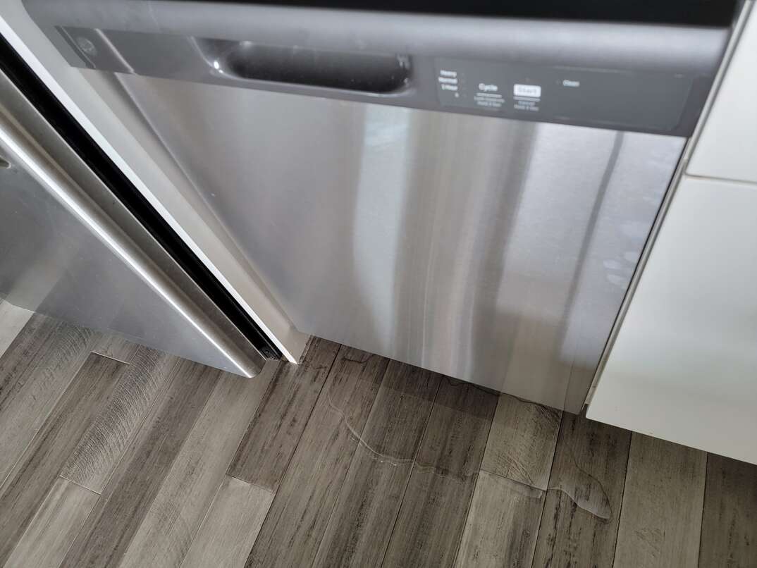 Dishwasher Water leaking we fix in Brooklyn