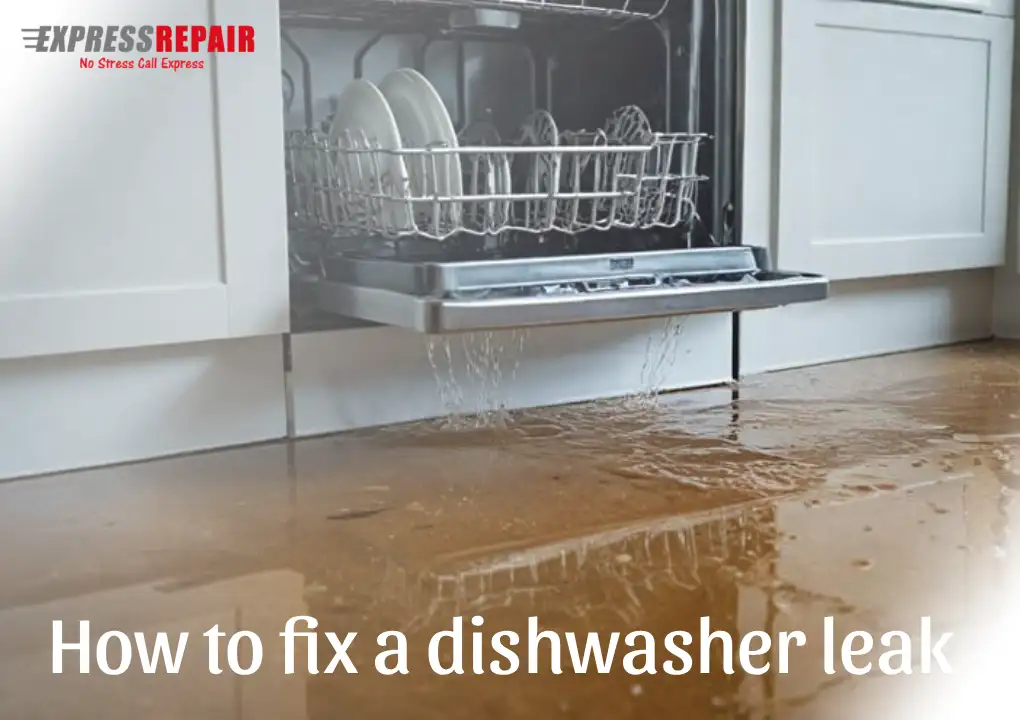 How to fix a dishwasher leak