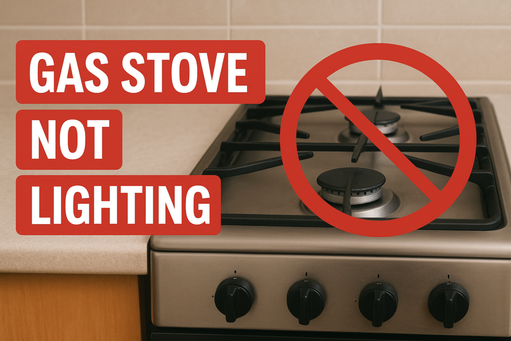 Gas Stove Burner Won’t Light: Common Causes and Simple DIY Fixes