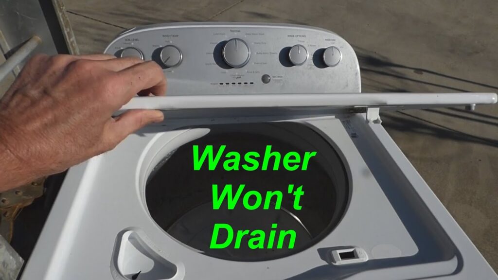 Washing Machine Not Draining? 7 Easy Fixes Before You Call a Pro