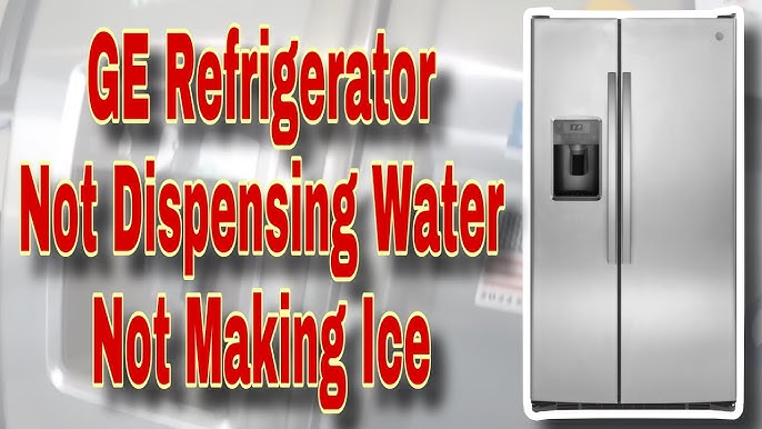 ge fridge doesn't dispense water